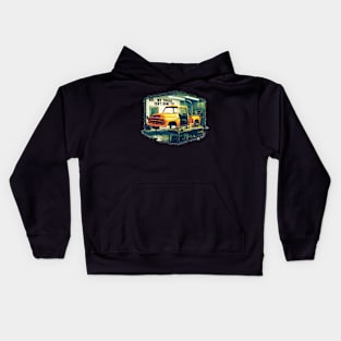 No, My truck isn't done yet funny Auto Enthusiast tee 3 Kids Hoodie